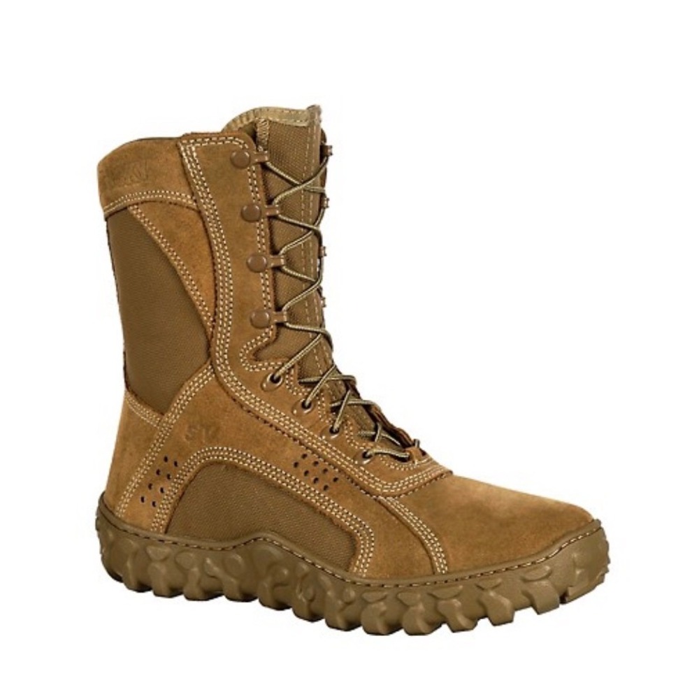Rocky S2V Tactical Military Combat Boots Coyote Brown Vibram Men's 6 Wide